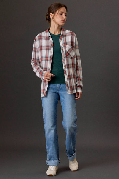 ROBERTSON PLAID BUTTON UP SHIRT
