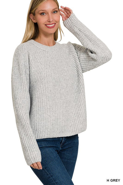 Melange Basic Sweater