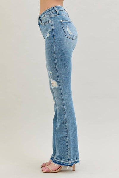MR Destroy & Released Hem Bootcut