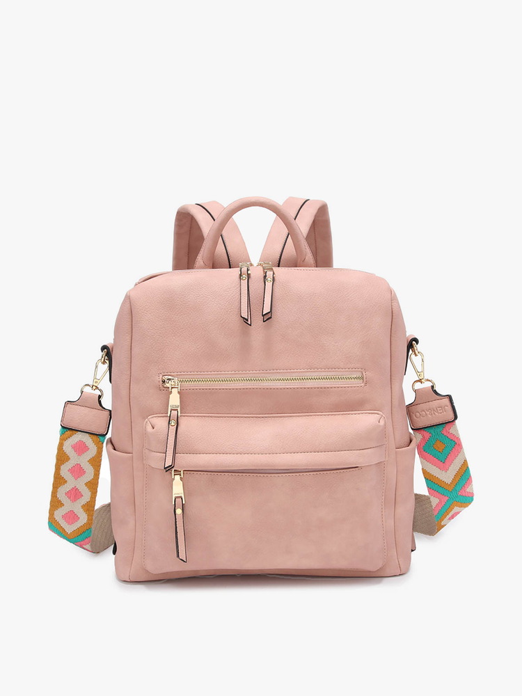 Amelia Backpack with Crossbody Strap