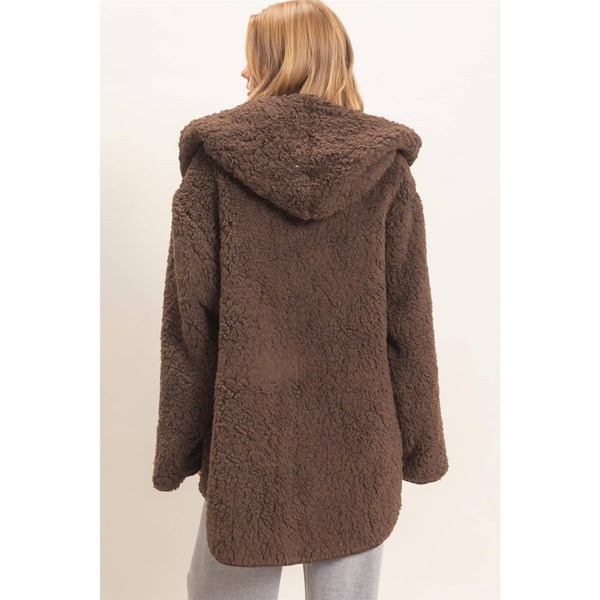 Hooded Sherpa Jacket