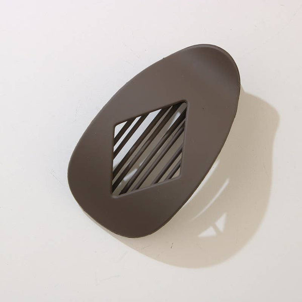 Jumbo Lay Flat Oval Hair Claw Clips