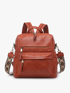 Amelia Backpack with Crossbody Strap Livin on Dreams Boutique