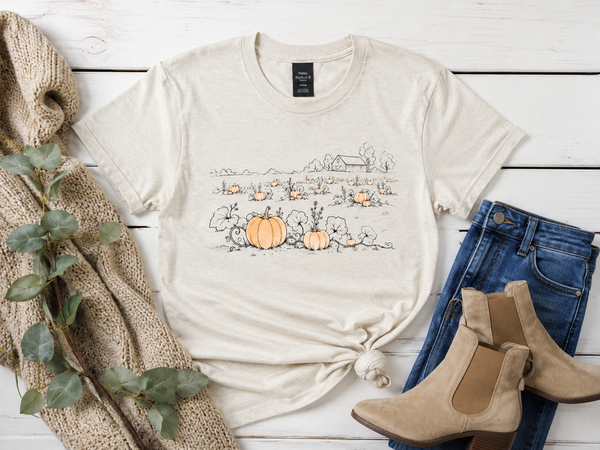 Pumpkin Field T-shirt