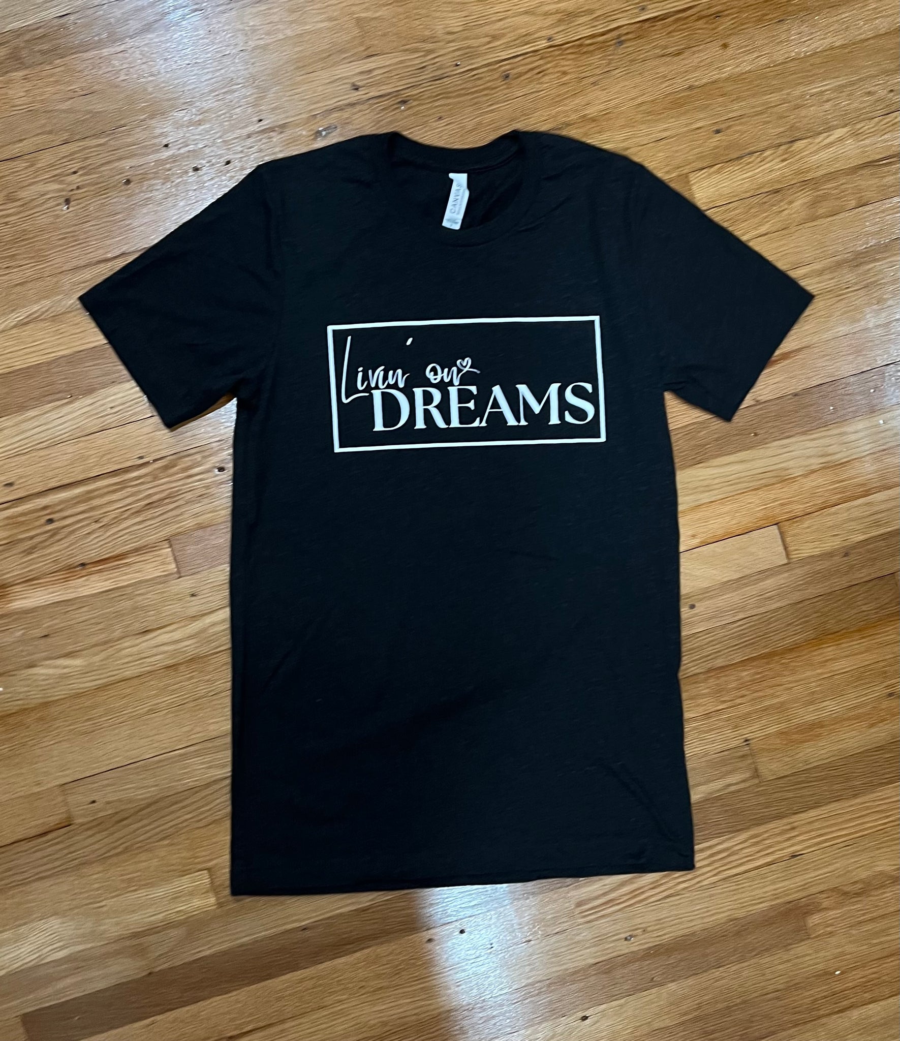 NEW LOGO Livin' on Dreams Tee