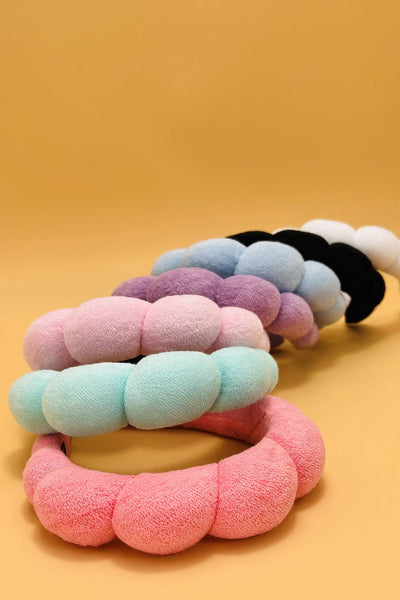 SPA SPONGE TERRY TOWEL HEADBAND