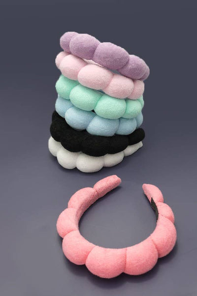 SPA SPONGE TERRY TOWEL HEADBAND
