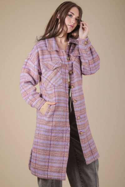 Aztec or Plaid Shacket