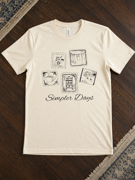 Simpler Times T-Shirt (June Cooke)