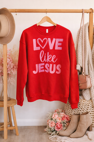 Love like Jesus Crewneck