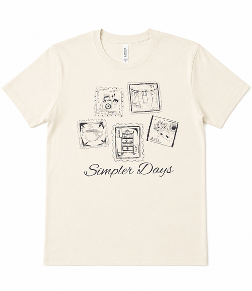 Simpler Times T-Shirt (June Cooke)