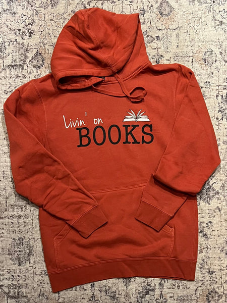 Livin' on BOOKS Hoodie