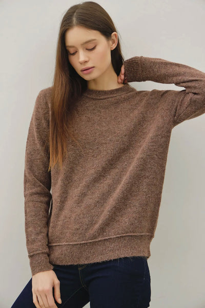 Classic Cut Ribbed Sweater