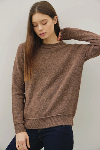 Classic Cut Ribbed Sweater