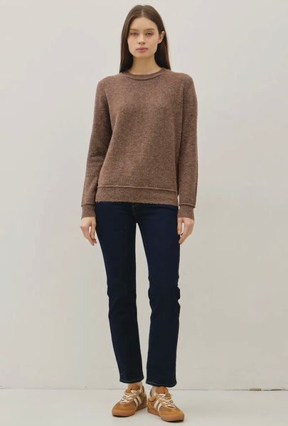Classic Cut Ribbed Sweater