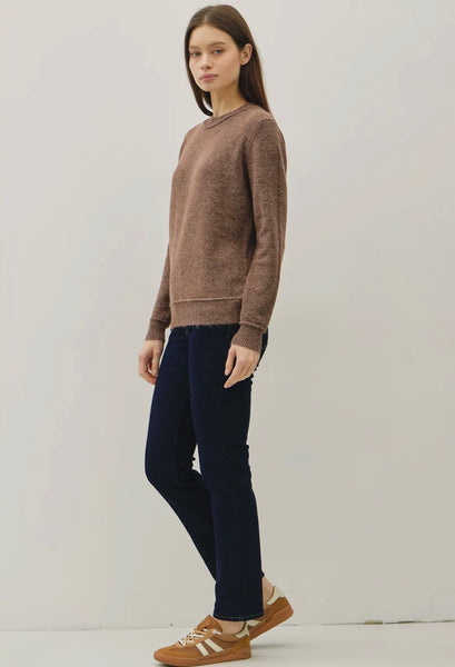 Classic Cut Ribbed Sweater