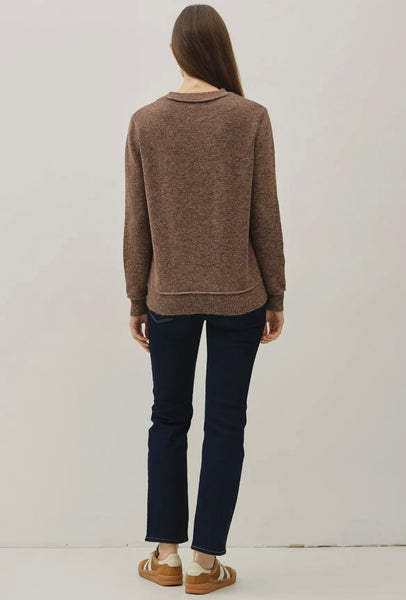 Classic Cut Ribbed Sweater