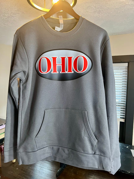 OHIO Front Pocket Crewneck
