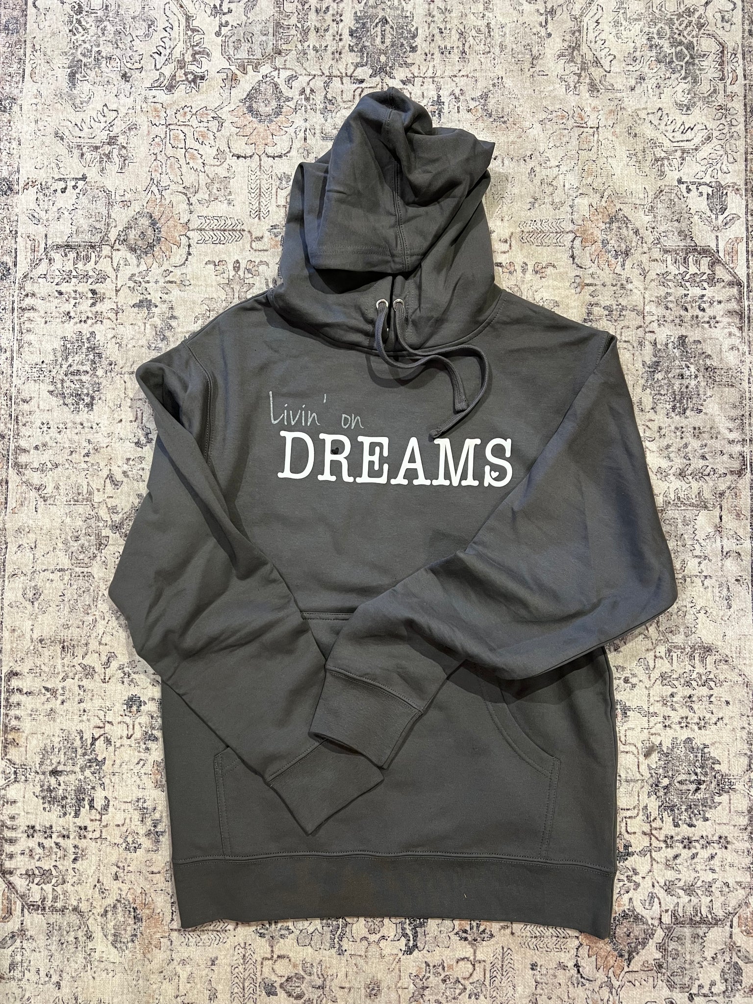 Livin' on DREAMS with Hearts Hoodie