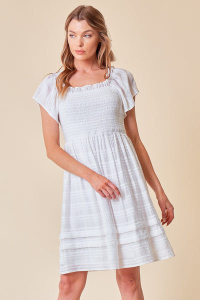 Smocked Bodice Dress