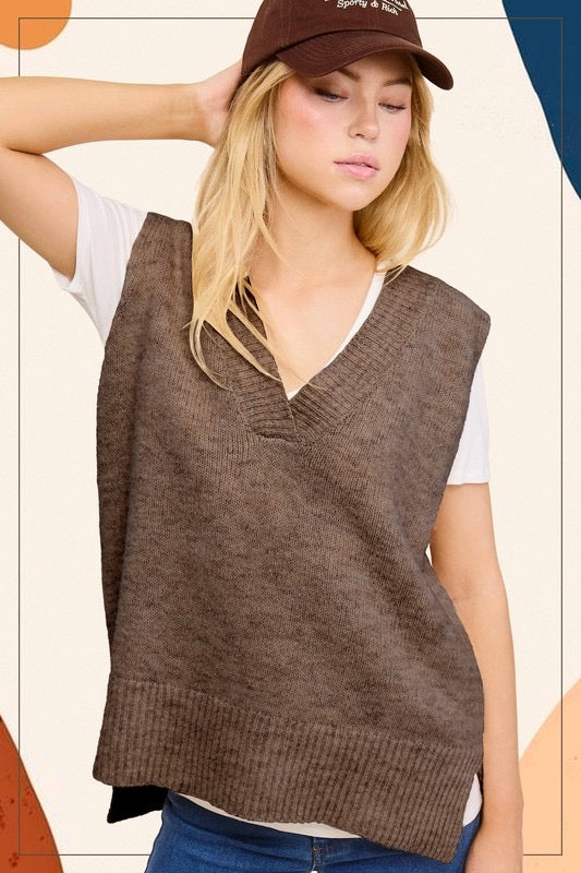 Brownie Sweater Vest