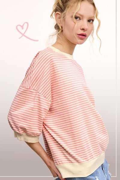 Cotton Candy Striped Top