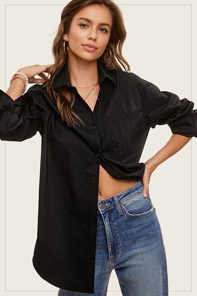 Midnight Button Down Shirt