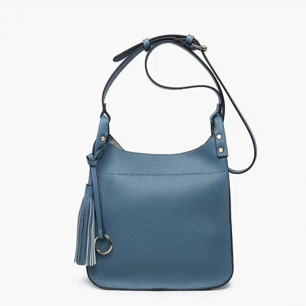 Square Crossbody with Tassels