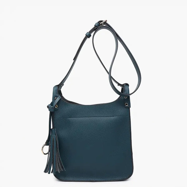 Square Crossbody with Tassels