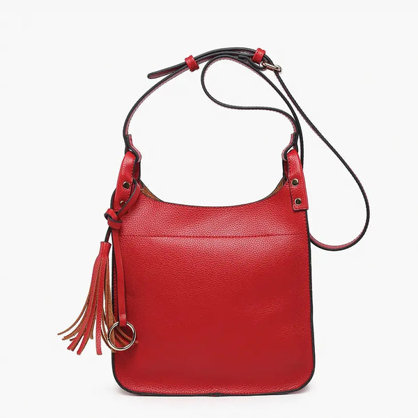 Square Crossbody with Tassels