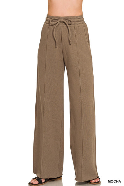 Front Seam Sweat Pants
