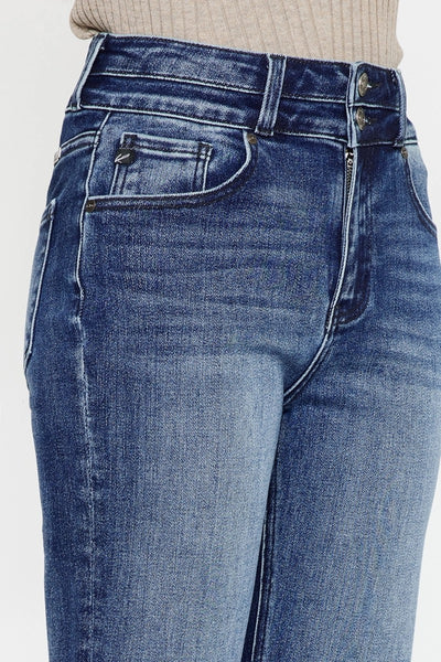 Kan Can High Rise Wide Flair Jean