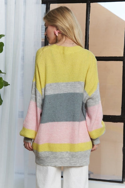 Stripe Pullover Sweater