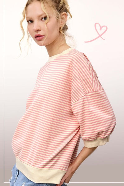 Cotton Candy Striped Top