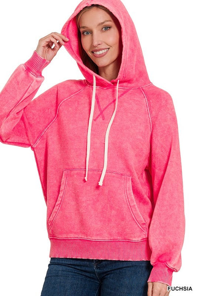 Fleece Hoodie with Pockets