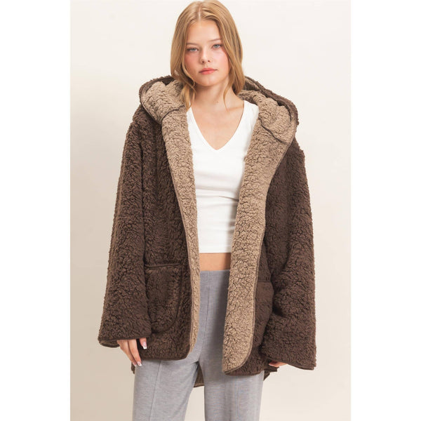 Hooded Sherpa Jacket