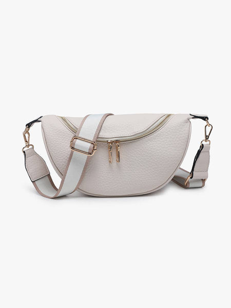 Lainey Half-Moon Sling Crossbody w/ Guitar Strap