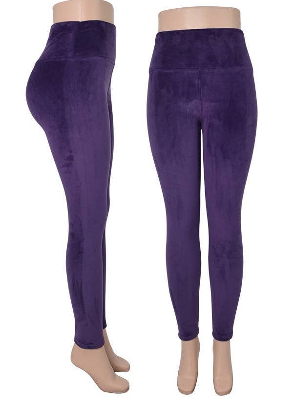 VELVET LEGGINGS