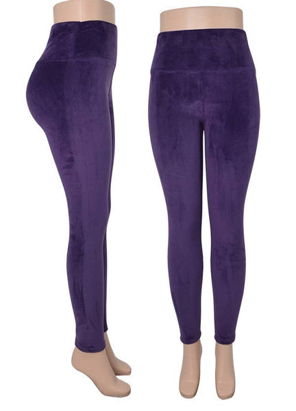 VELVET LEGGINGS