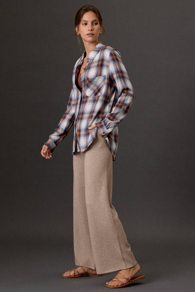 ROBERTSON PLAID BUTTON UP SHIRT
