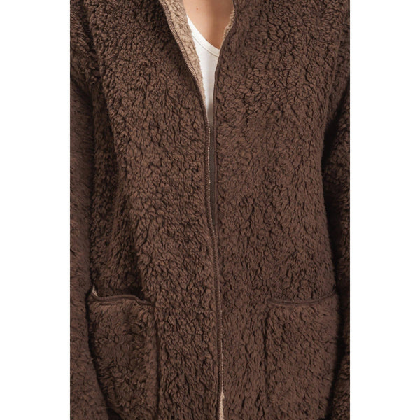 Hooded Sherpa Jacket