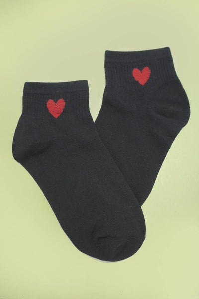 WOMAN HEART COTTON SOCKS
