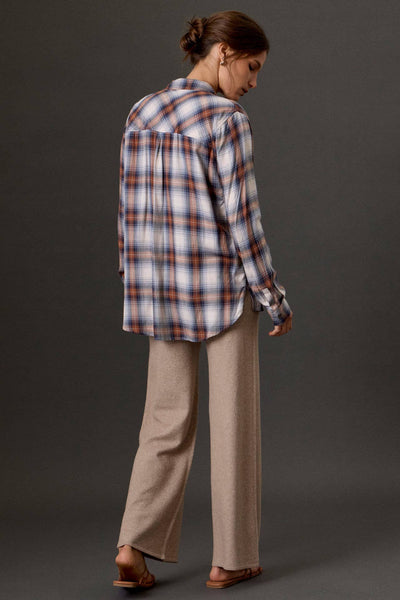ROBERTSON PLAID BUTTON UP SHIRT