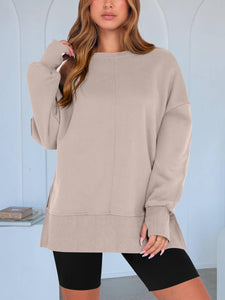 Long Sleeved Round Neck Shirt