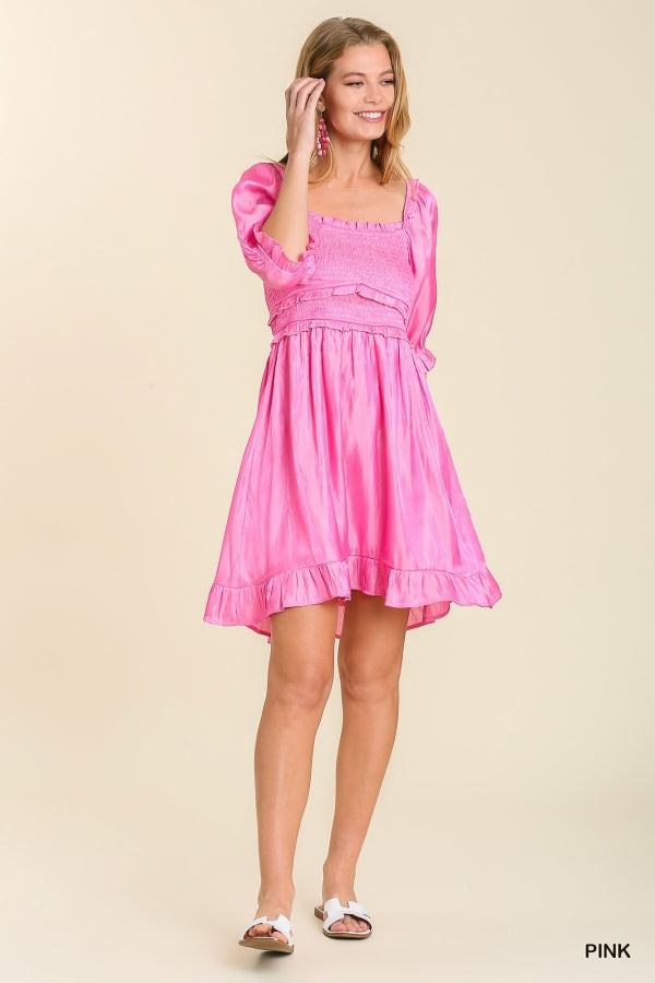 Trendy Pink Dress
