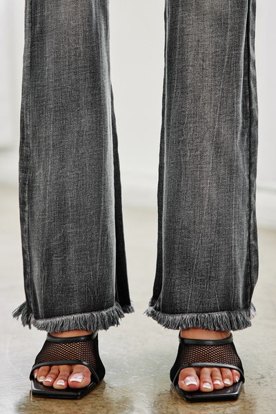Kan Can Low Rise Gray Jean
