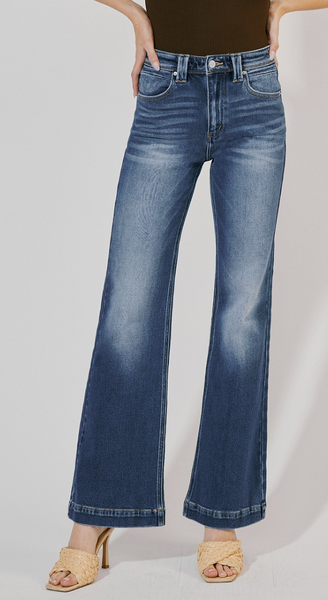 Kan Can High Rise Holly Flare Jean